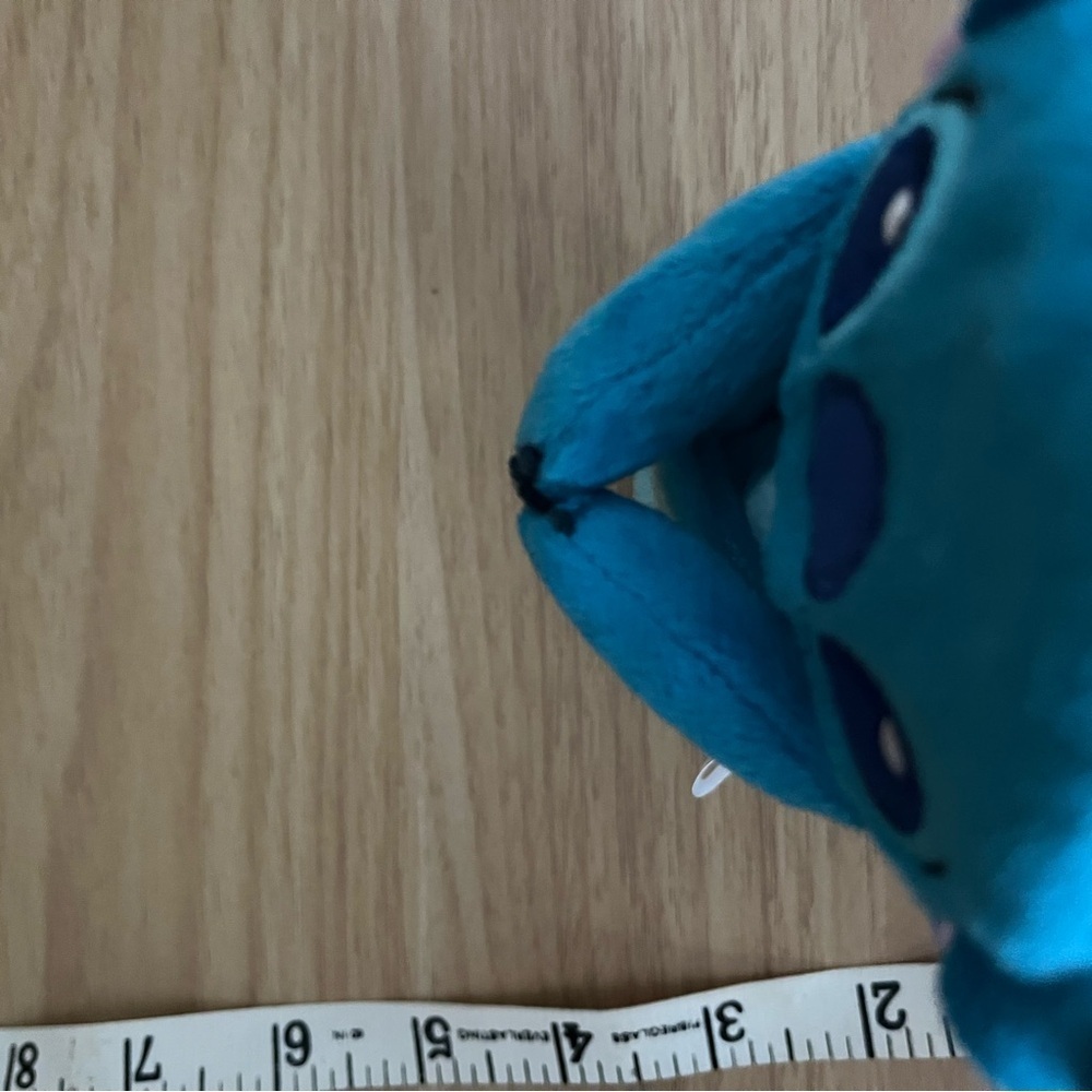 STITCH Small Plush Holder Blue Keychain Disney Store Japan - Picture 8 of 10